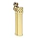Classic Design Antique Style Metal Oil Petrol Cigarette Lighter (Brass)