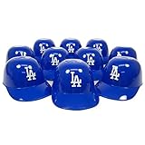 Los Angeles Dodgers Official MLB 8oz Mini Baseball Helmet Ice Cream Snack Bowls (10)