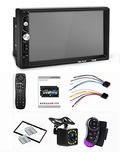 CarThree Double Din Car Stereo 7" Touch Mirror Link Auto Audio Player for subwoofer MP5 Player Autoradio Bluetooth Rear View Camera Tape Recorder