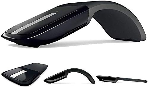 2.4Ghz Foldable Wireless Mouse Folding Arc Touch Mouse Mause Computer Gaming Mouse Mice for Microsoft Surface PC Laptop