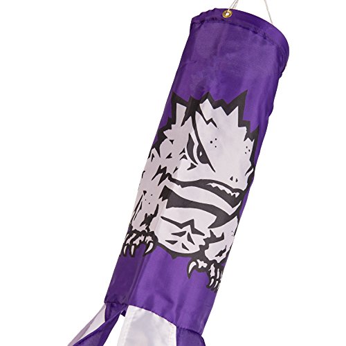 College Flags and Banners Co. Texas Christian Horned Frogs Windsock
