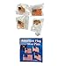 GIFTCO American Flag Metal Pins - Set Of 4