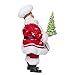 Kurt S. Adler Kurt Adler 10-Inch Fabriché Chef Santa Holding Christmas Tree Cake