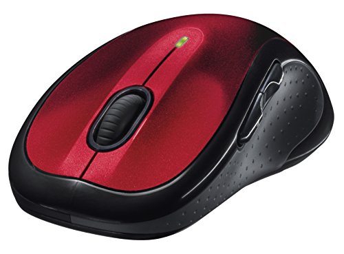 Logitech M510  Wireless Mouse, Red,  910-004554
