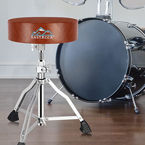 EASTROCK Drum Throne Adjustable Height Swivel Padded Drum Stools Drum