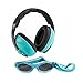 Baby Banz Earmuffs and Infant Hearing Protection and Sunglasses Combo 0-2 Years