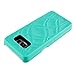 W7ETBEN Galaxy S8 Plus Case, Hidden Back Mirror Wallet Case with Stand Feature and Card Holder for Samsung Galaxy S8 Plus (Teal)