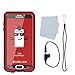 Galaxy Note 5 Waterproof Case, Punkcase StudStar Red Samsung Galaxy Note 5 Thin Fit 6.6ft Underwater IP68 Shockproof Dirtproof Snowproof Case