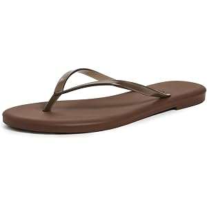 TKEES Women's Aqua Jelly Flip Flops