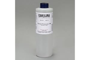 CAROLINA BIOLOGICAL SUPPLY COMPANY Sodium Hydroxide, 1 M (4%), Aqueous, Laboratory Grade, 500 mL