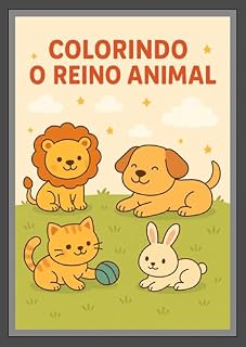 Livro Ebook para colorir - COLORINDO O REINO ANIMAL