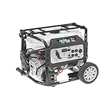 Quipall 5250DF Dual Fuel Gas Portable Generator with Electric Start