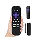 Protective Case for Roku Express HD/Express+,Roku 2 (4210R),Roku LT,Premiere,RC83,Streaming Stick RC41,3800RT,TCL TV R655 Remote Case Light Weight (Anti Slip) Shock Proof Silicone Remote Cover(Black)