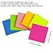 Sticky Notes 3x3, 30 Pack Bright Color Sticky Notes, Bulk Pack, Assorted Colors, Super Sticking Power Stickies Strong Adhesive, 80 Sheets/Pad, Easy Post Notes for Study, Works, Office
