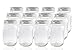 Ball Glass Mason Jar with Lid and Band, Regular Mouth, 12 Jars primary