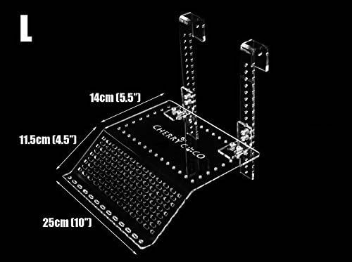 Reptile Turtle Pier Topper Basking Platform Steps Landing Island Aquarium Tank arcylic Hang on Holder Full Step