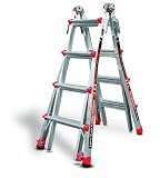 Little Giant Ladder Systems 12017 RevolutionXE Articulating Ladder, Model 17, Aluminum/Orange