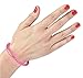 Neliblu Glitter Rubber Bangle Bracelets, Pack of 12