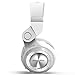 Bluedio T2 Turbine Bluetooth Wireless Stereo Rotary Headphones with Mic, 57mm Drivers, White