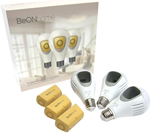 BeON Home Protection System, Set of 3 Bayonet Bulbs - Soft White