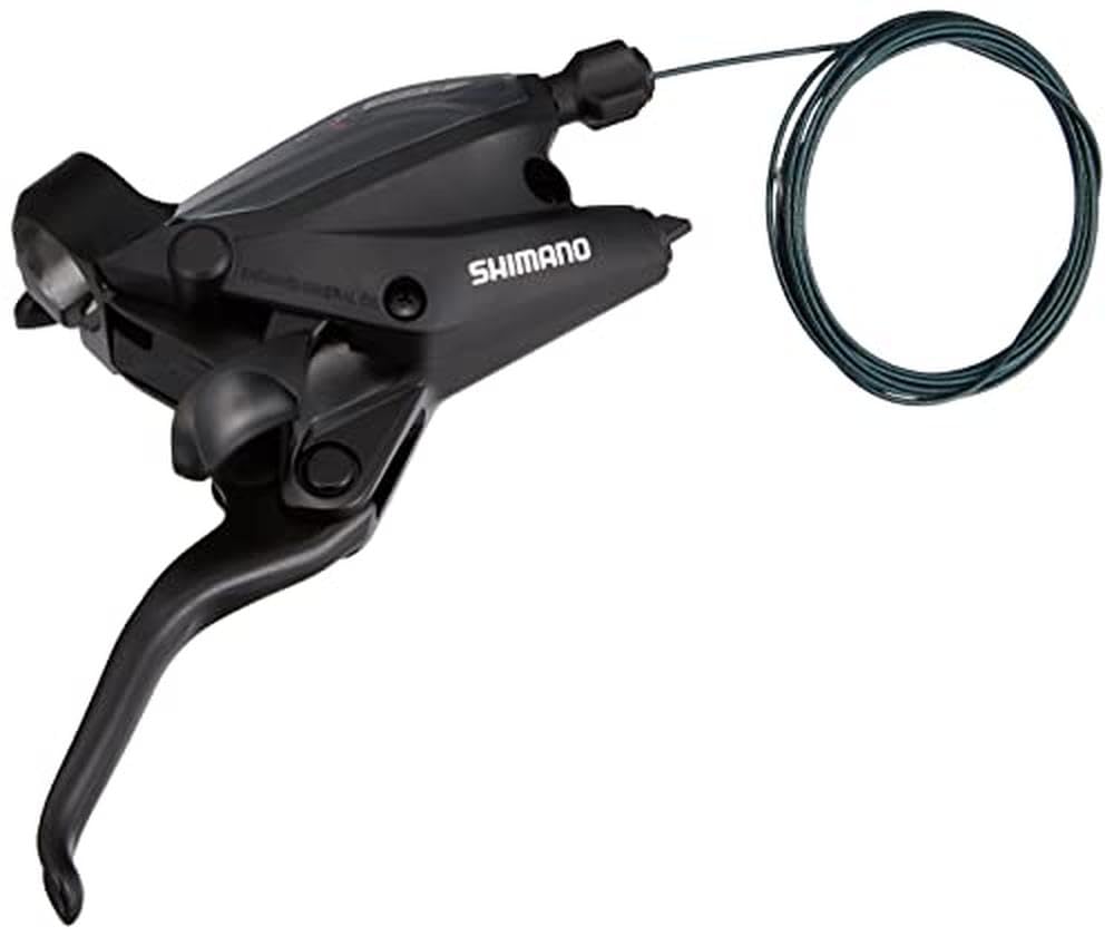 Gear shift lever SHIMANO /Cycling Hydraulic Disc Brake, ST-EF505-8R, Adults Unisex, Black (Black), One Size