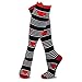TeeHee Valentine's Day Women's Cotton Knee High Socks 2-Pair (Love)