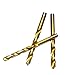 99 Pieces Twist Drill Bit Set Titanium HSS 4241, 135° Tip High Speed Steel, Size from 1/16