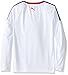 PUMA Big Boys' Fast Lane Long Sleeve, Puma White, Medium (10/12)