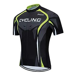 Cycling Jersey Men, Summer Short Sleeved Bike
