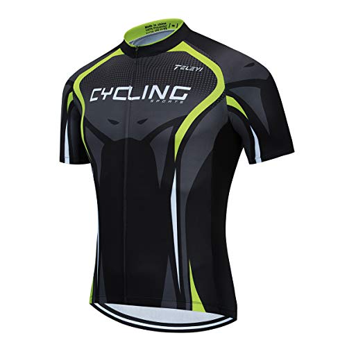 Cycling Jersey Men, Summer Short Sleeved Bike
