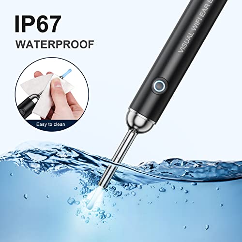 Ear Wax Removal Tool Camera 1080p Visual Earwax Remover Otoscope