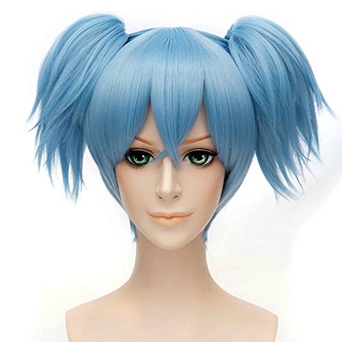 Anime Ansatsu Kyoushitsu Assassination Classroom Shiota Nagisa Wig Sallyface Sally Cosplay Wig Clip