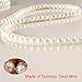 Cdycam 120cm 4ft Custom Pearls Beaded Pet Dog Cat Training Walking Leash Lead Leashes