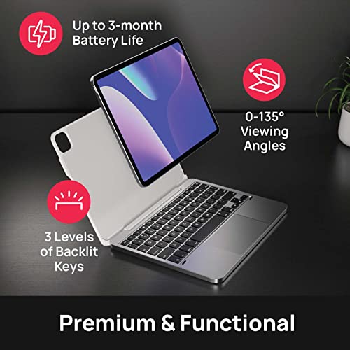 Brydge 11 MAX+ Wireless Keyboard Case with MultiTouch Trackpad for