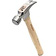 Big Horn 15126 10 Oz Claw Hammer with Hickory Straight Handle