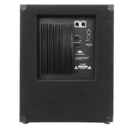 Seismic Audio Enforcer II PW Pair of Powered PA 18" Subwoofer