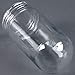 Light Bulb Cover, Sturdy Clear Glass Light Bulb Protector Cage for Dining Lighting, Outdoor Lights Globe Fixtures Cover, Hood Bulbs Clear Glass Home Lighting Covers by FryOilSaver Co. 31902(Pack of 1)