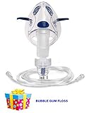 PEDIATRIC AEROSOL PUPPY MASK WITH KIT AND BUBBLEGUM FLOSS