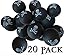 CherryPic Junction Jolly Roger's Balls - Custom Skull and Crossbones Pirate Beer Pong - Pack of 20 Balls