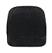 Gorgeous Premium Domed Shape Black Velvet Ring Box With Metal Hinge