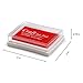 Miraclekoo Craft Ink Pad Finger ink Pad Stamps Partner Set of 12 DIY Assorted Color