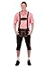Edelnice Bavarian Lederhosen Darkbrown GE 52 (US: 36inch)