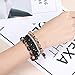 Starshiny Bohemian Beads Multi Strand Textured Stackable Bangle Bracelet Set
