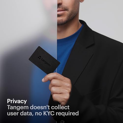 Tangem Security Card Pack of 3 – NFC Digital Asset Protection – 100% Offline Cold Storage – Compact Design