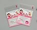 ONOR-Tech 100 PCS Lovely Cute Bowknot OPP Self Adhesive Cookie Bakery Candy Biscuit Roasting Treat Gift DIY Plastic Bag (Lovely Girl)