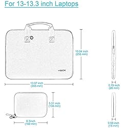 Laptop Sleeve Elastic Neoprene Case Compatible with