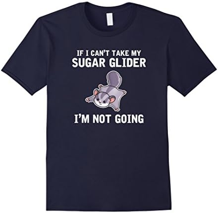 Mens Funny Cute Sugar Glider Shirt Gift For Mom Dad T-Shirt Tee Medium Navy