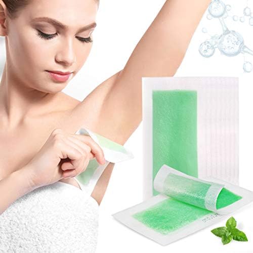 40 Strips Wax Strips,Hair Removal Wax Strips for Arms, Legs, Underarm