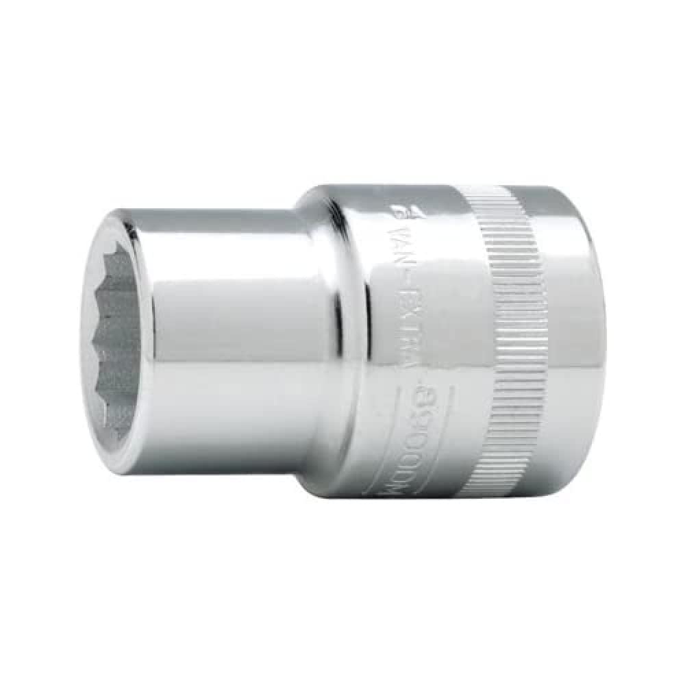 Bahco 8900DZ-1.3/4 Standard Length Socket, Silver, 3/4 Bi-Hex 1 3/4-Inch