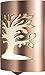 GE CoverLite LED Night Light, Decorative, Plug-In, Smart Dusk-to-Dawn Sensor, Home Decor, Ideal for Bedroom, Bathroom, Kitchen, Hallway, 1 Pack, 29846, Oil Rubbed Bronze | Tree of Life